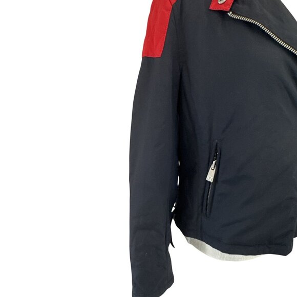 Tommy Hilfiger Womens Quilted Shoulder Moto Jacket Size S - Picture 5 of 16